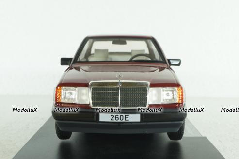 Mercedes 260 E (W124) 1984 dark red, MCG18284, MCG 1:18