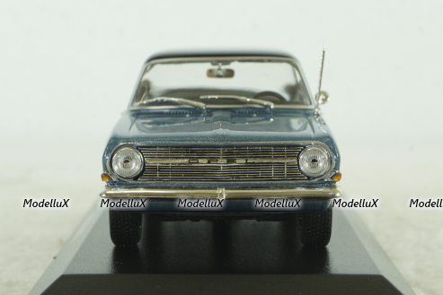 Opel Rekord A 1962 blue, 940041000, Maxichamps 1:43