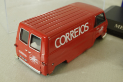 Mercedes N1000 Portuguese post CTT 1969, red, Altaya 1:43
