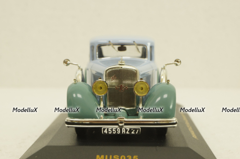Panhard 6CS (Faut-Cabriolet) 1935, MUS035, IXO Museum 1:43