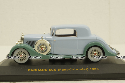 Panhard 6CS (Faut-Cabriolet) 1935, MUS035, IXO Museum 1:43