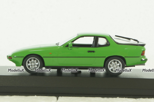 Porsche 924 1984 green, 940062124, Maxichamps 1:43