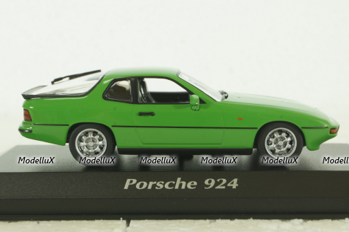 Porsche 924 1984 green, 940062124, Maxichamps 1:43