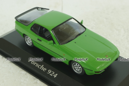 Porsche 924 1984 green, 940062124, Maxichamps 1:43