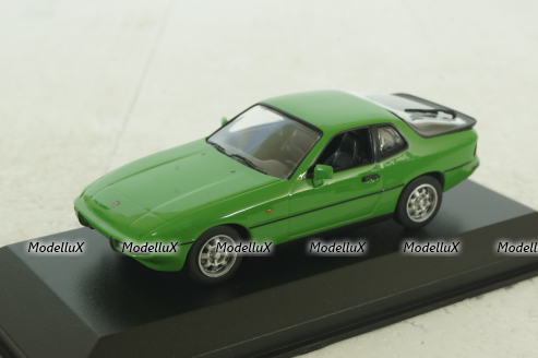 Porsche 924 1984 green, 940062124, Maxichamps 1:43