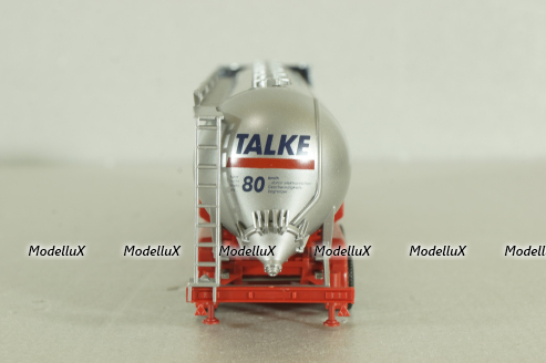 Mercedes Actros 1857 with semi-trailer tank "Alfred Talke" blue/grey, 144131, Herpa 1:87
