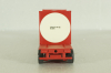 Mercedes SK 1850 tractor with semi trailer HOYER 1994, red, Herpa 1:87