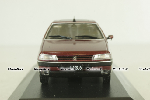 Peugeot 405 SR Saloon 1993, redmetallic, Altaya 1:43 Уценка!