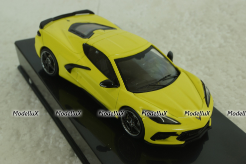 Chevrolet Corvette (C8) 2020, yellow, MOC315, IXO 1:43