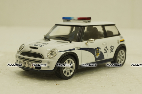Mini Cooper S, Полицейские Машины Мира №40, 1:43