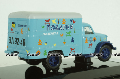 ГАЗ-51 Фургон "Подарки детям", 105179, DiP Models 1:43