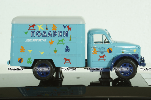 ГАЗ-51 Фургон "Подарки детям", 105179, DiP Models 1:43