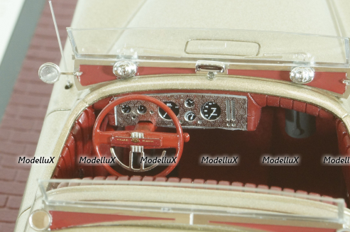 Chrysler Newport Dual Cowl Phaeton LeBaron, gold, MX20303-022, Matrix 1:43