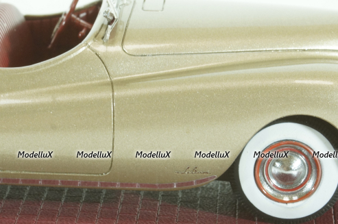 Chrysler Newport Dual Cowl Phaeton LeBaron, gold, MX20303-022, Matrix 1:43