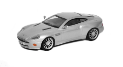 Aston Martin V12 Vanquish 2001, silver, Суперкары, лучшие Автомобили Мира #8, Deagostini 1:43