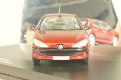 Peugeot 206 XT Berline 1998, red metallic, 472601, Norev 1:43