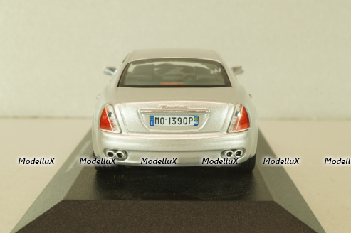 Maserati Quattroporte V 2003, silver, MOC037, IXO 1:43