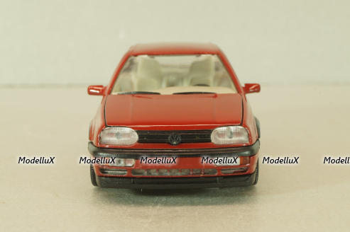 Volkswagen Golf VR6 3-doors (Golf III) 1991, red, 1005R, Schabak 1:43