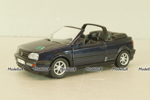 Volkswagen Golf Cabriolet (Golf III) 1991, dark blue, 1006DB, Schabak 1:43