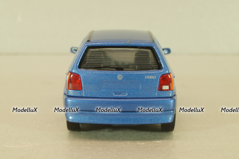 Volkswagen Polo 5-doors (Polo III) 1994, blue, Herpa 1:43