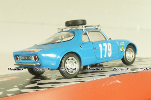 Matra DJET V WRC #179 Rally Monte Carlo 1966, H.Pescarlo/J-P.Jaussaud, Altaya 1:43