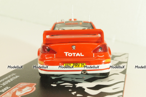 Peugeot 307 WRC #7 Rally Monte Carlo 2005, M.Gronholm/T.Rautiainen, Altaya 1:43