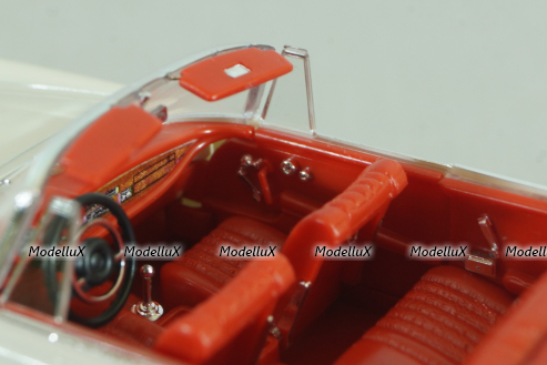 Mercedes-Benz 220 SE Cabriolet (W111) 1965, white, 4310, Faller 1:43