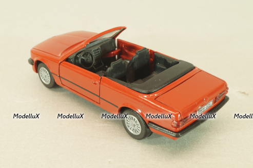 BMW 325i (E30) cabrio, red, 1110R, GAMA 1:43 