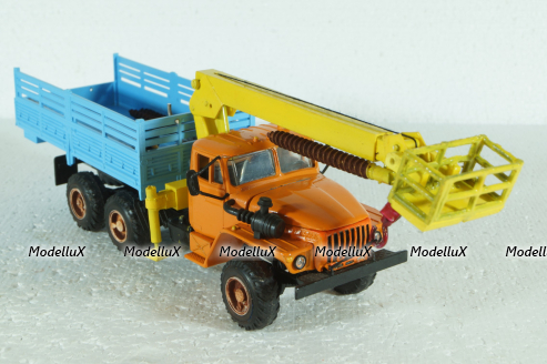 Урал-4320, Бурильно-крановая машина, Model43 1:43