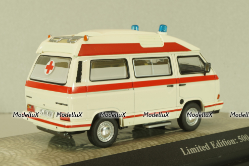 Volkswagen T3b Ambulance, white, PCL13059, Premium ClassiXXs 1:43