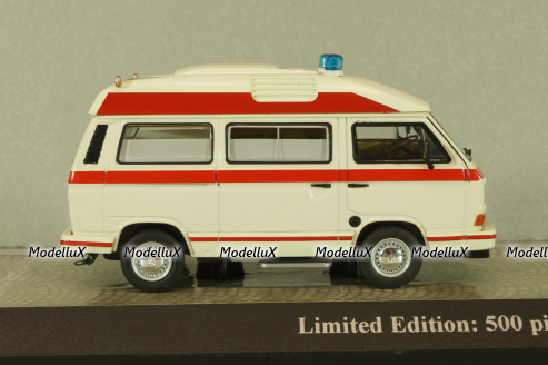 Volkswagen T3b Ambulance, white, PCL13059, Premium ClassiXXs 1:43