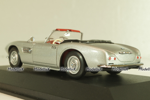BMW 507 Cabriolet 1956, silver, 22508, Minichamps 1:43