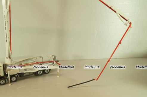 Mercedes-Benz Actros 4141 4-axle, Waitzinger 42XXT Concrete pump, B66000806, NZG 1:50 Уценка!