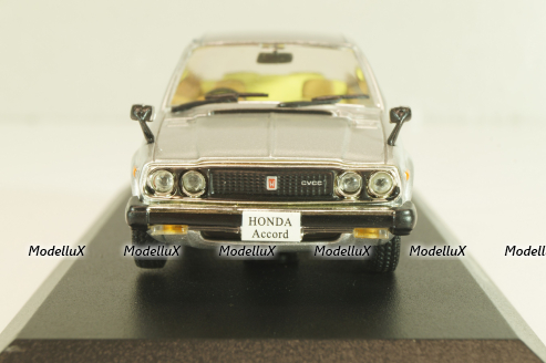 Honda Accord Saloon 1978, silver, 800462, Norev 1:43