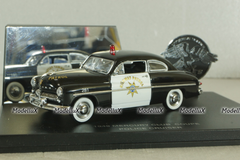 Mercury Club Coupe Police 1949, Universal Hobbies 1:43