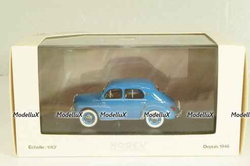 Renault 4CV Hino Diesel (Japan version) 1953, blue, 513222, Norev 1:43