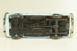 Газ-3102 Волга, голубая, Тантал/Радон 1:43