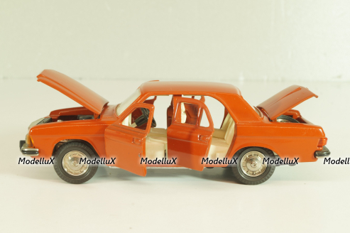 Газ-3102 Волга, кирпичная, Тантал/Радон 1:43