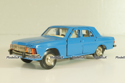 Газ-3102 А38 Волга, синяя, копия, Тантал/Радон 1:43 