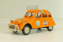 Citroen 2CV Rallye Raid 1973, orange, 409530A, Norev 1:43