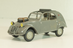 Citroen 2CV 4x4 Sahara 1961, grey, Norev 1:43