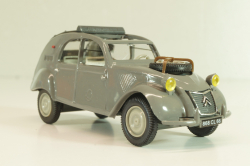 Citroen 2CV 4x4 Sahara 1961, grey, Norev 1:43