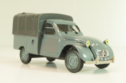 Citroen 2CV Pick-up, grey, 409536K, Norev 1:43
