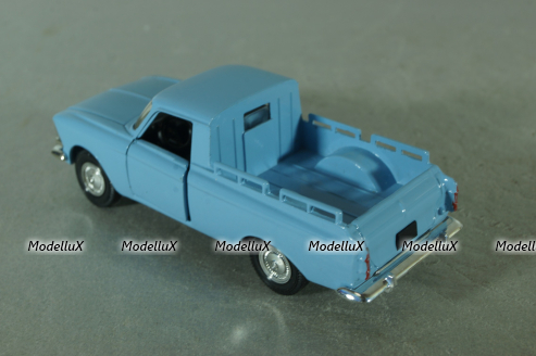Москвич-Пикап, голубой, Агат 1:43