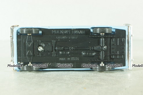 Москвич-Пикап, голубой, Агат 1:43