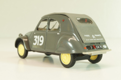Citroen 2CV AZ #319 Rallye Monte-Carlo 1954, grey, 409539N, Norev 1:43