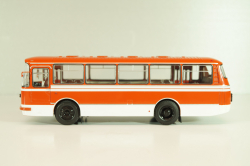 ЛАЗ-695Н (1981), красный/белый, DEMPRICE 1:43 