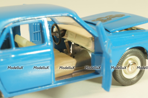 Газ-24 Волга, А14, синий, Олимпийская, декабрь 19..г, Тантал/Радон 1:43