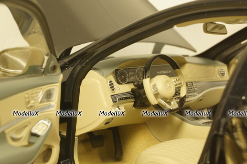 Mercedes Maybach S650, black, B66960616, Norev 1:18