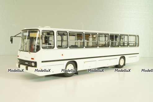 Икарус-263, городской автобус 1985 белый, DEMPRICE 1:43